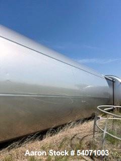 Used Berlie-Falco 304 Stainless Steel Tank | 11,359 Gallon | Dish Top | Cone Bottom | 33' H | Built 2016