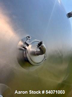 Used Berlie-Falco 304 Stainless Steel Tank | 11,359 Gallon | Dish Top | Cone Bottom | 33' H | Built 2016