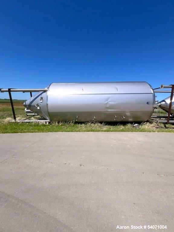 High-Capacity 304 Stainless Steel Tank – 11,359 Gallons | Berlie-Falco | Cone Bottom