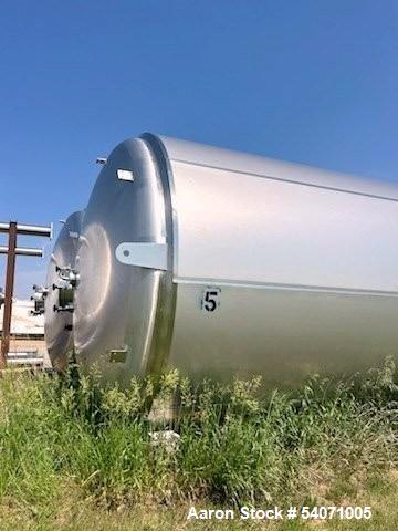 Used 11,359 Gallon Stainless Steel Vertical Tank | 304 SS | Built 2016 | Berlie-Falco