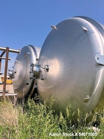 Used 11,359 Gallon Stainless Steel Vertical Tank | 304 SS | Built 2016 | Berlie-Falco