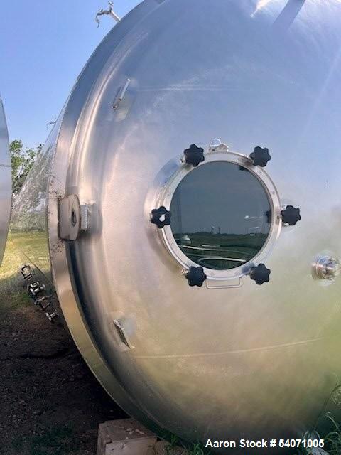 Used 11,359 Gallon Stainless Steel Vertical Tank | 304 SS | Built 2016 | Berlie-Falco