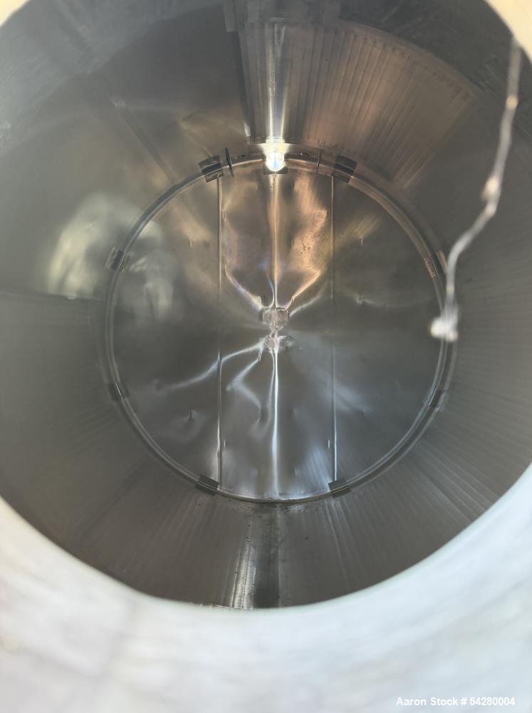 Used Cherry Burrell  Storage Tank. 7,500 Gallon, Stainless steel.