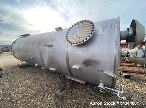 Used M.L. Smith Jr. 9,000 Gallon 316L Stainless Steel Vertical Tank – 8' x 24', 200°F Rated