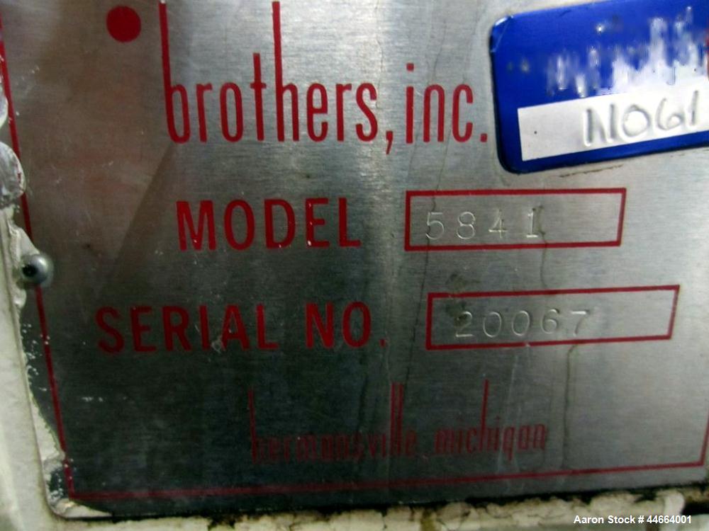 Used Tank, BROTHERS, 6,000 Gallon, 304 Stainless steel, Vertical Insulated, Tank is 10' ID/10'-6" OD x 10'-6" straightwall x 14' overall height. Mild steel exterior skin with stainless steel interior...
