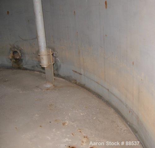 USED: Tank, 17,800 gallon, 316 stainless steel. Approximate 10'6" diameter x 27'6" straight side. Slight cone top and flat bottom. Top openings: (3) 2", (2) 3", (1) 15", (1) 20" manway with cover. Si...
