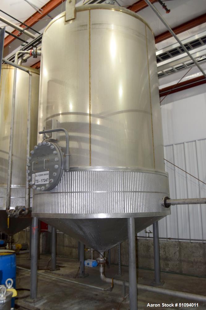 Used- A&B Process Tank, Approximate 5000 Gallon