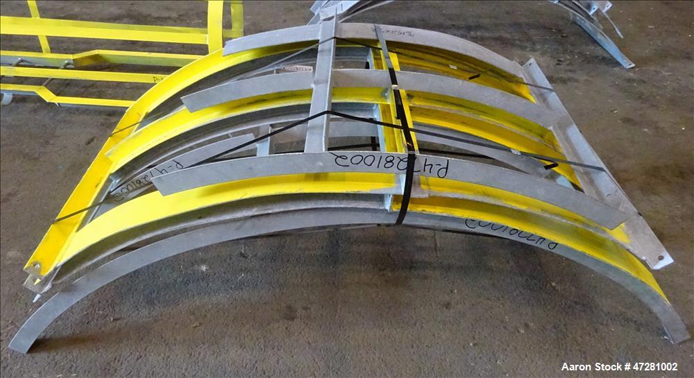 Used ALPS Welding Limited Tank, 43,000 Liters / 11,360 Gallons, 304L Stainless Steel, Vertical. Approximate 130" diameter x 197" straight side. Slight coned top, flat bottom.  Design specific gravity...