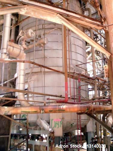 Used- Alloy Fabricators, 316L Stainless Steel Vertical Pressure Tank, 9,000 Gallon (approximately). 9’ diameter x 16’ high s...