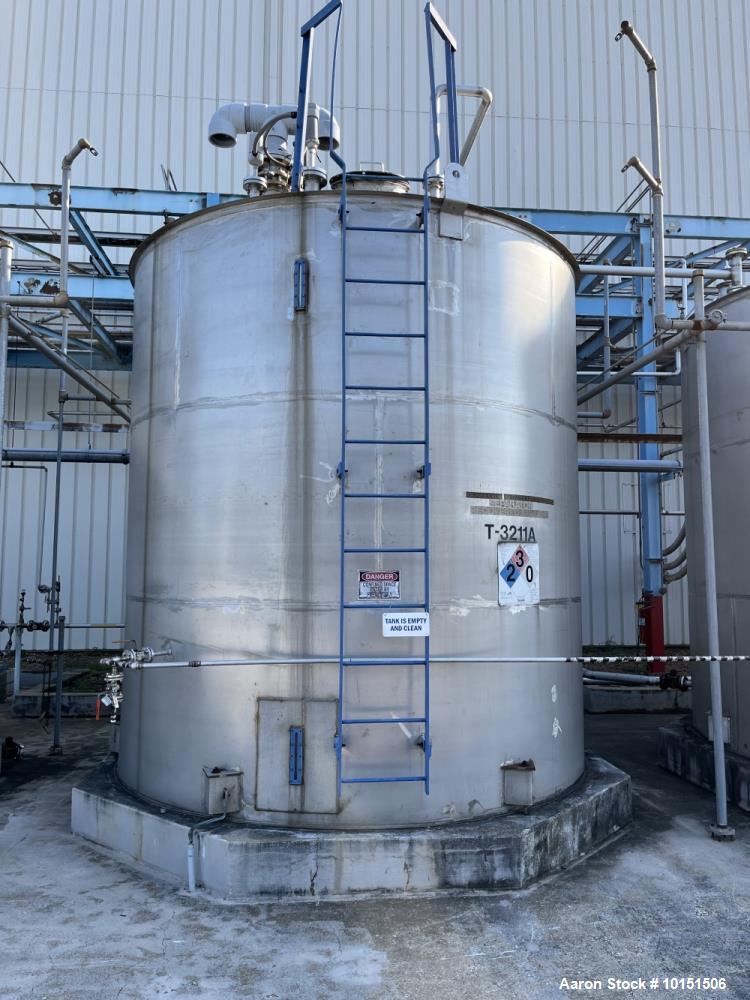 Alloy Fabricators Approximately 7,900 Gallon 304 Stainless Steel Tank