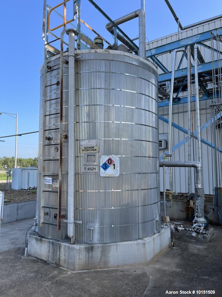 Alloy Fabricators Approximately 6,300 Gallon 304 Stainless Steel Tank