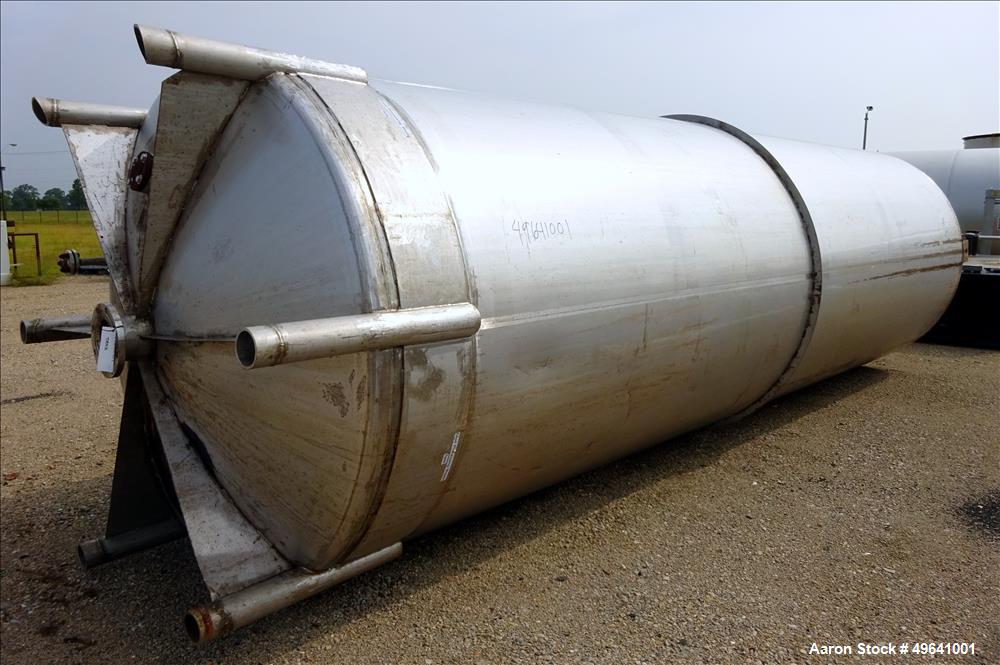 Used Amer Industrial Technologies Tank, 6,000 Gallon, 316 Stainless Steel, Verti