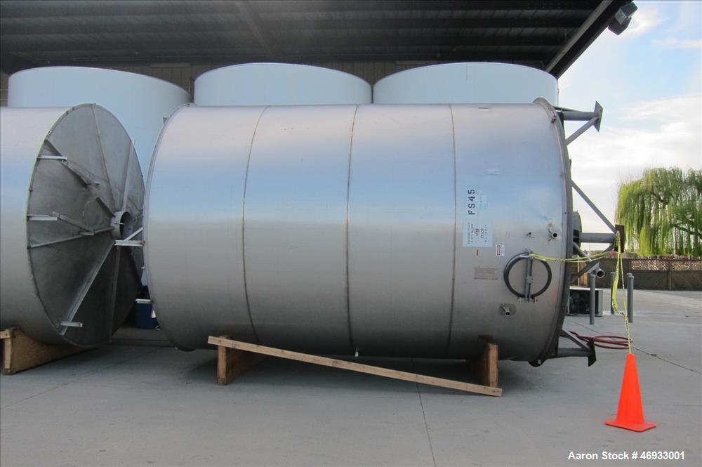 Used Ametek Valley Foundry & Machine Works Food Grade Storage Tank