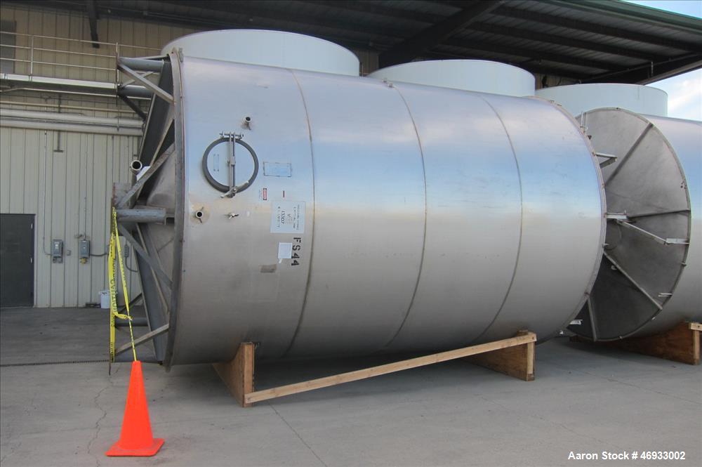 Used Ametek Valley Foundry & Machine Works Food Grade Stainless Steel Storage T