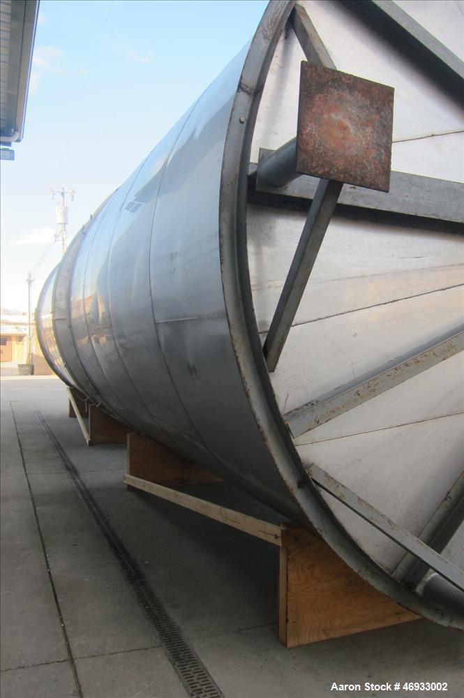 Used Ametek Valley Foundry & Machine Works Food Grade Stainless Steel Storage T