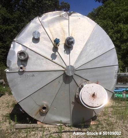Used Apache Stainless Equipment Storage Tank, 10,500 Gallon