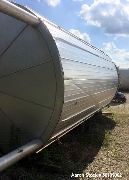 Used Apache Stainless Equipment Storage Tank, 10,500 Gallon