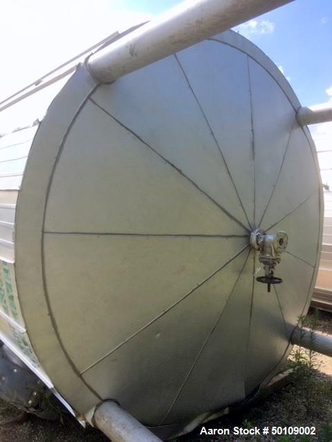 Used Apache Stainless Equipment Storage Tank, 10,500 Gallon