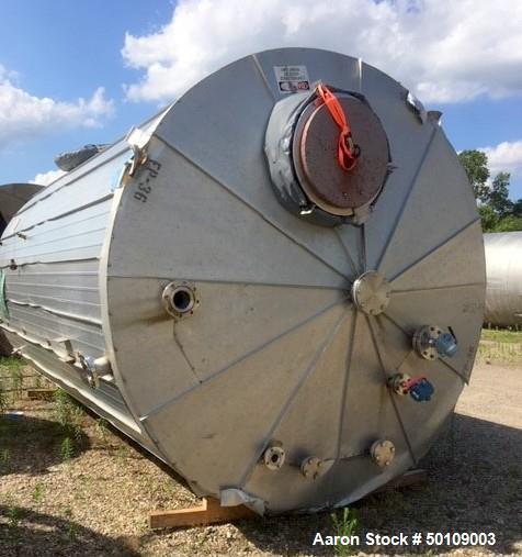 Used- Apache Stainless Equipment Storage Tank, 10,500 Gallon