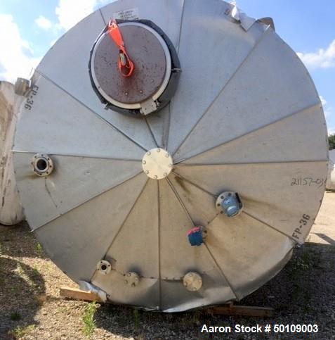 Used Apache Stainless Equipment Storage Tank, 10,500 Gallon