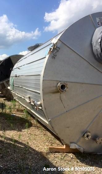 Used Apache Stainless Equipment Storage Tank, 10,500 Gallon