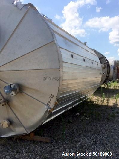 Used Apache Stainless Equipment Storage Tank, 10,500 Gallon