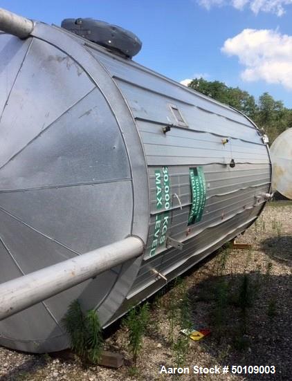 Used Apache Stainless Equipment Storage Tank, 10,500 Gallon