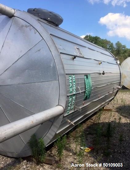 Used- Apache Stainless Equipment Storage Tank, 10,500 Gallon