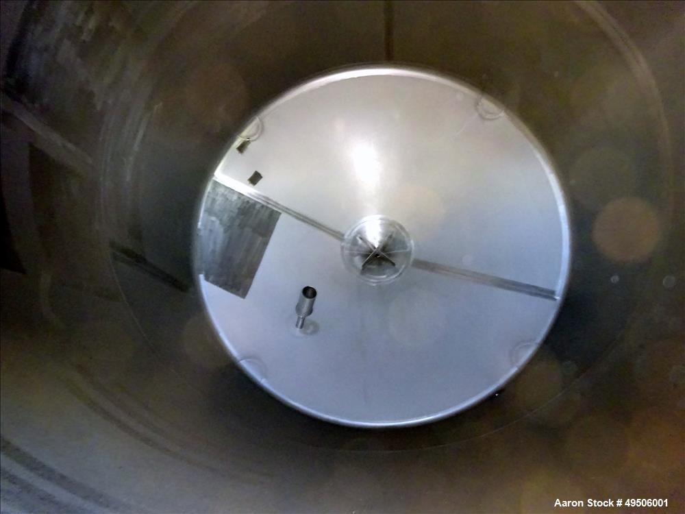Used Apparatebau Nordhausen Tank, 5000 Gallon, 316 Stainless Steel,