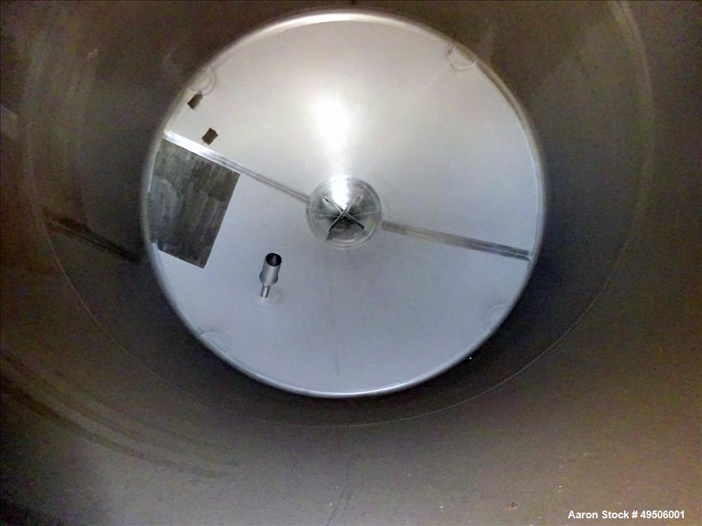 Used Apparatebau Nordhausen Tank, 5000 Gallon, 316 Stainless Steel,