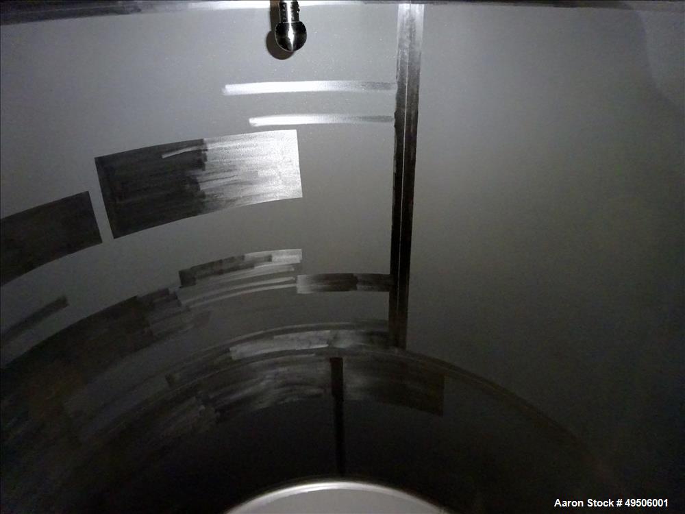 Used Apparatebau Nordhausen Tank, 5000 Gallon, 316 Stainless Steel,