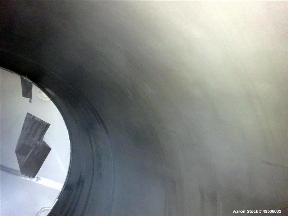 Used Apparatebau Nordhausen Tank, 5000 Gallon, 316 Stainless Steel.