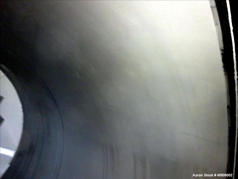 Used Apparatebau Nordhausen Tank, 5000 Gallon, 316 Stainless Steel.