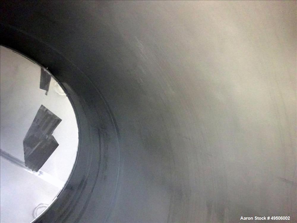 Used Apparatebau Nordhausen Tank, 5000 Gallon, 316 Stainless Steel.