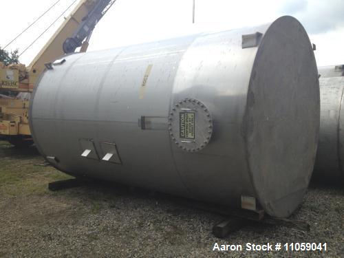 Used- 10000 Gallon Stainless Steel Tank