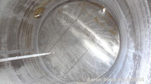 Used Bendel Tank, 10,000 Gallon, 304L Stainless Steel, Vertical.  Approximately 136” diameter x 165” straight side, slight coned top, sloped bottom.  UL Rated for above ground flammable storage, UL #...