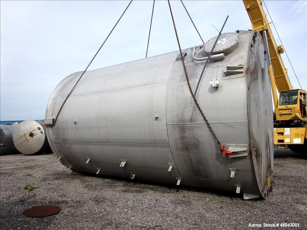 Used Bendel 25,000 Gallon 316L Stainless Steel Vertical Tank