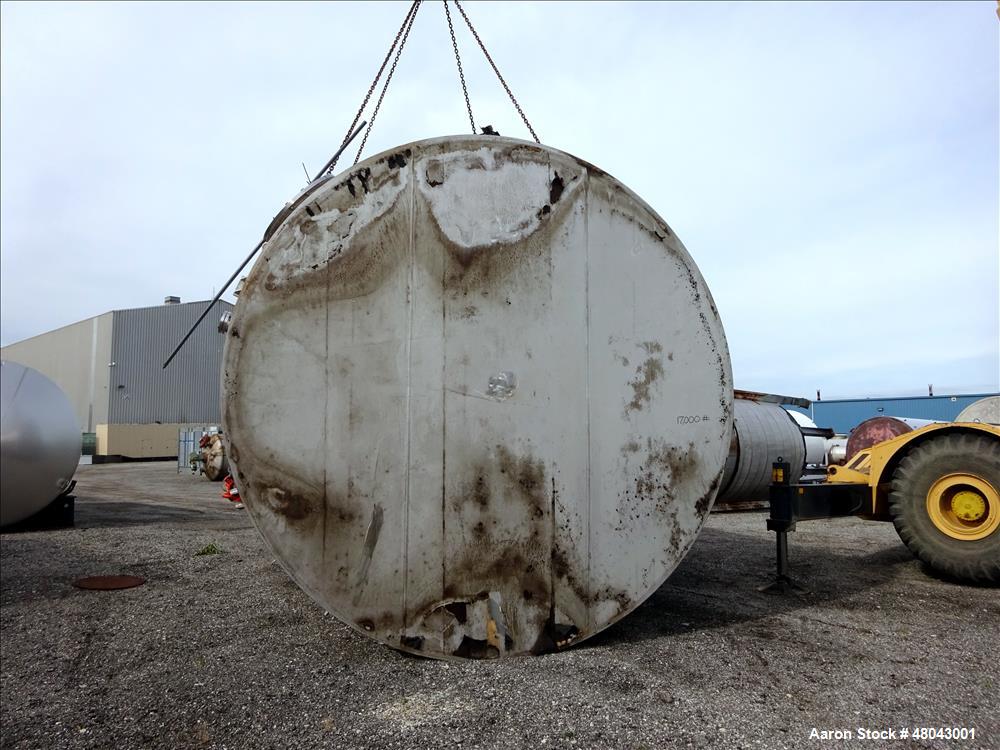Used Bendel 25,000 Gallon 316L Stainless Steel Vertical Tank