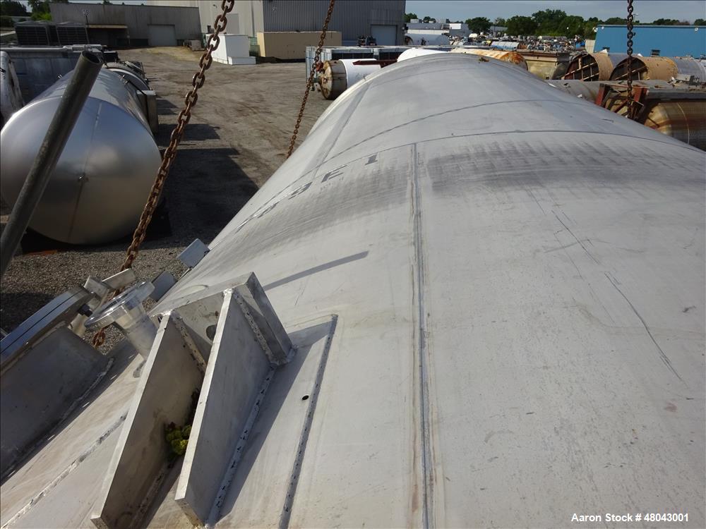 Used Bendel 25,000 Gallon 316L Stainless Steel Vertical Tank