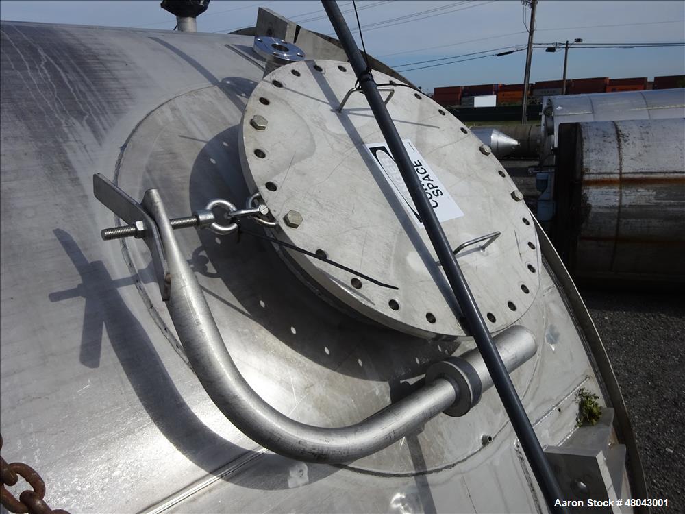 Used Bendel 25,000 Gallon 316L Stainless Steel Vertical Tank