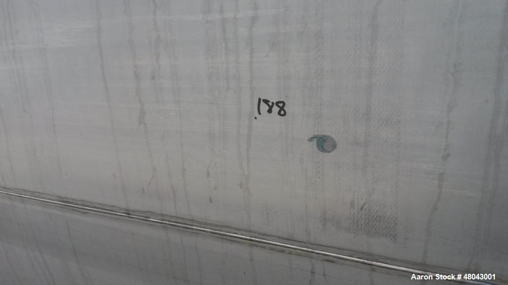 Used Bendel 25,000 Gallon 316L Stainless Steel Vertical Tank