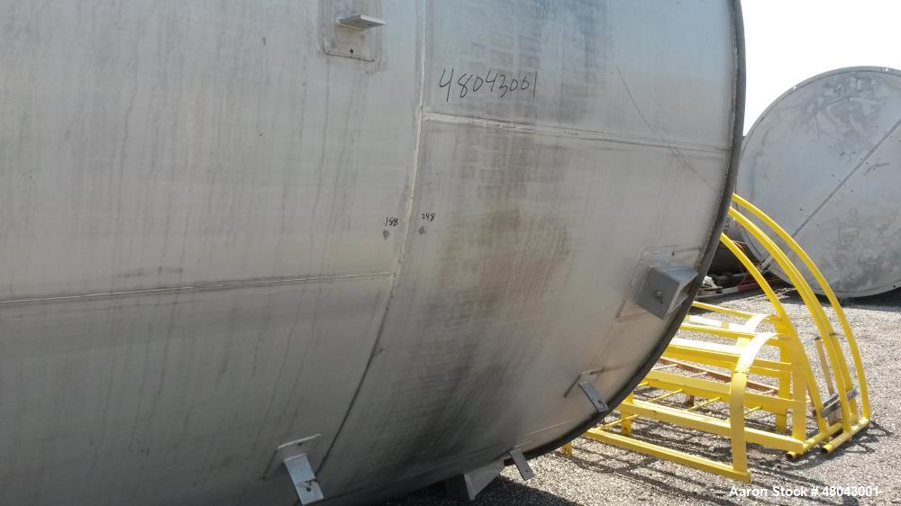 Used Bendel 25,000 Gallon 316L Stainless Steel Vertical Tank