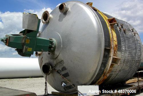 Used Bishopric Products Co. Jacketed Tank, 12,000 Gallon.