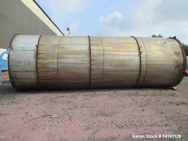 Used 29500 Gallon Bristol Metal Products 304 Stainless Steel Tank