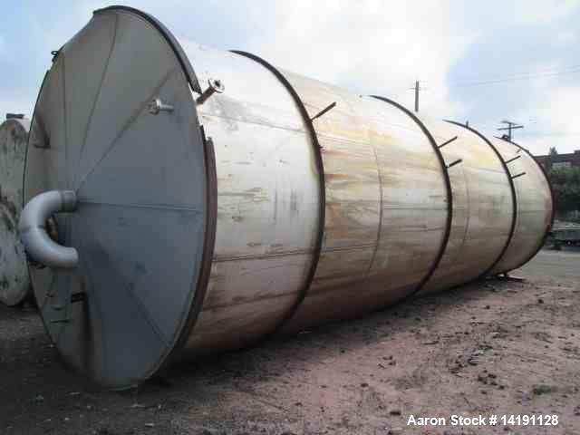Used- 29500 Gallon Bristol Metal Products 304 Stainless Steel Tank
