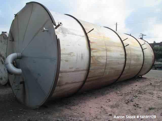 Used 29500 Gallon Bristol Metal Products 304 Stainless Steel Tank
