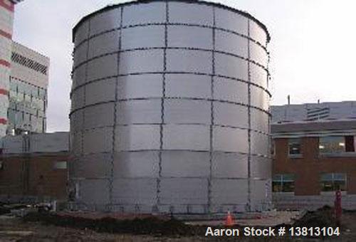 Unused-CST 400,000 Gallon Stainless Steel Storage Tank.  Glass lined, dome aluminum top.  Can be used for bio energy storage.  50,000 lbs.  Manufactured 2006 but never assembled or used.