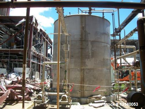 Used Capital City Iron Works 24,000 Gallon 304 Stainless Steel Vertical Storage