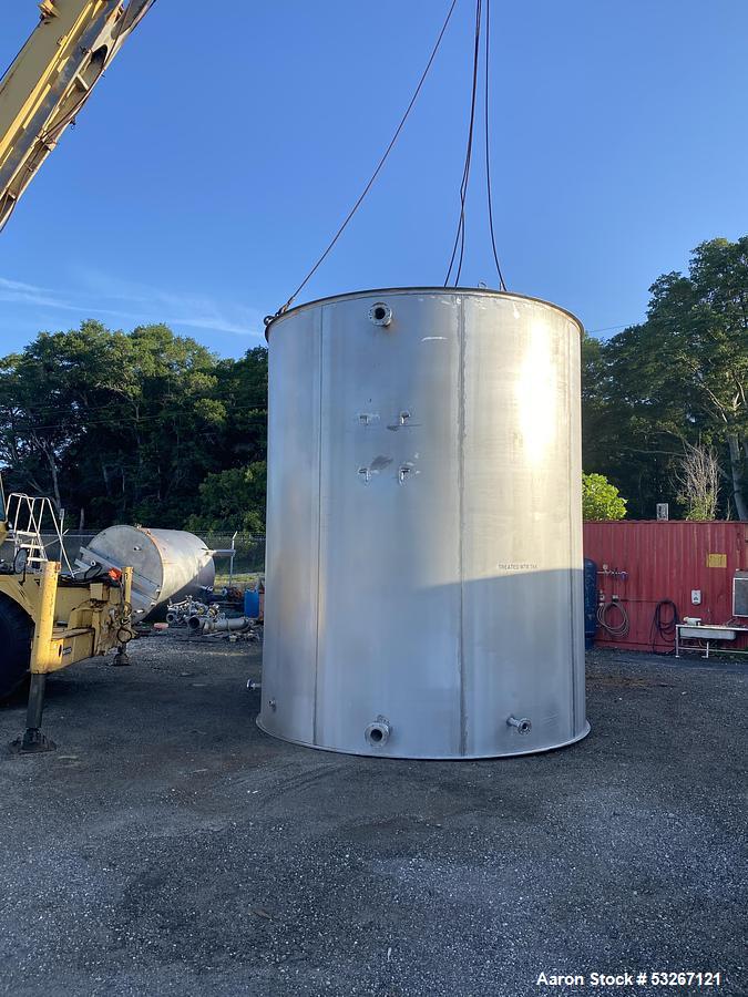 Used Chattanooga Boiler & Tank 304L Stainless Steel Tank – 10,557 Gallons | API 650 | Built 2005