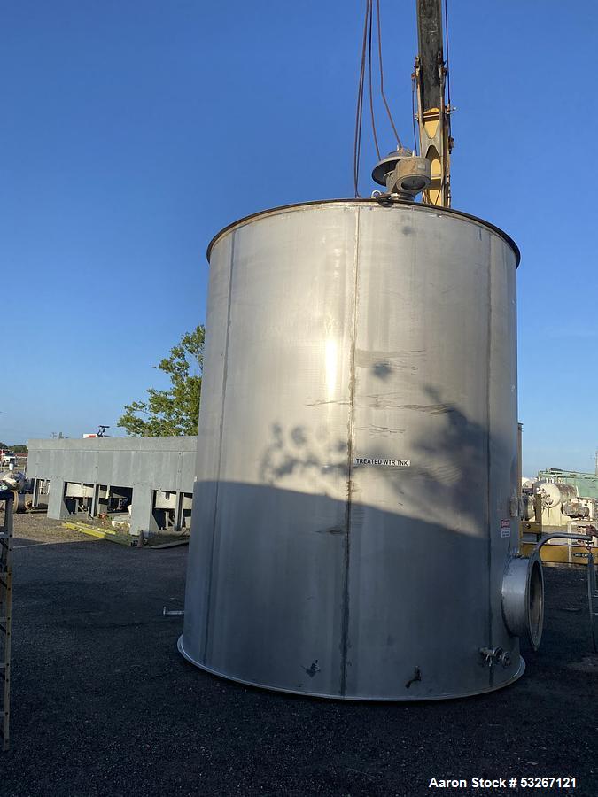 Used Chattanooga Boiler & Tank 304L Stainless Steel Tank – 10,557 Gallons | API 650 | Built 2005